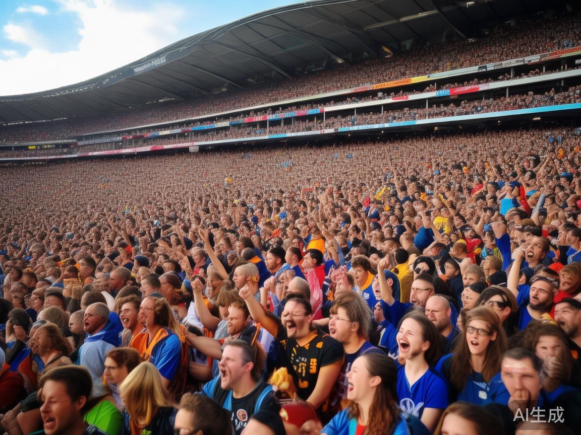 线下观赛体验：现场观战仍然是许多忠诚球迷的首选。他